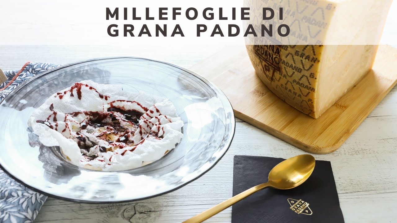 Millefoglie di Grana Padano | Dolci gourmet | Chef Stefano De Gregorio | Saporie