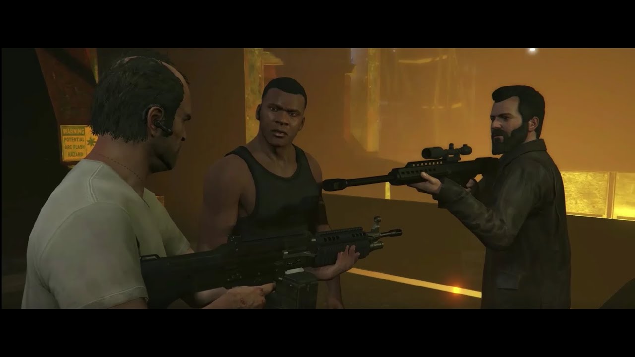 GTA 5 Final mission The Third Way{DEATHWISH}.No cheats and player abilities used