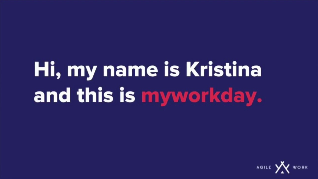 #myworkday by Kristina