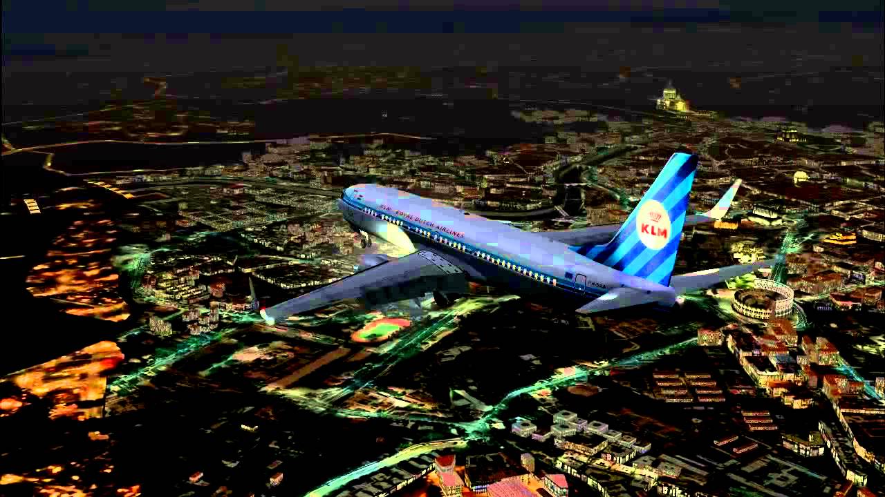 KLM KL1607 737-800 PH-BXA Amsterdam (AMS) - Rome (FCO)