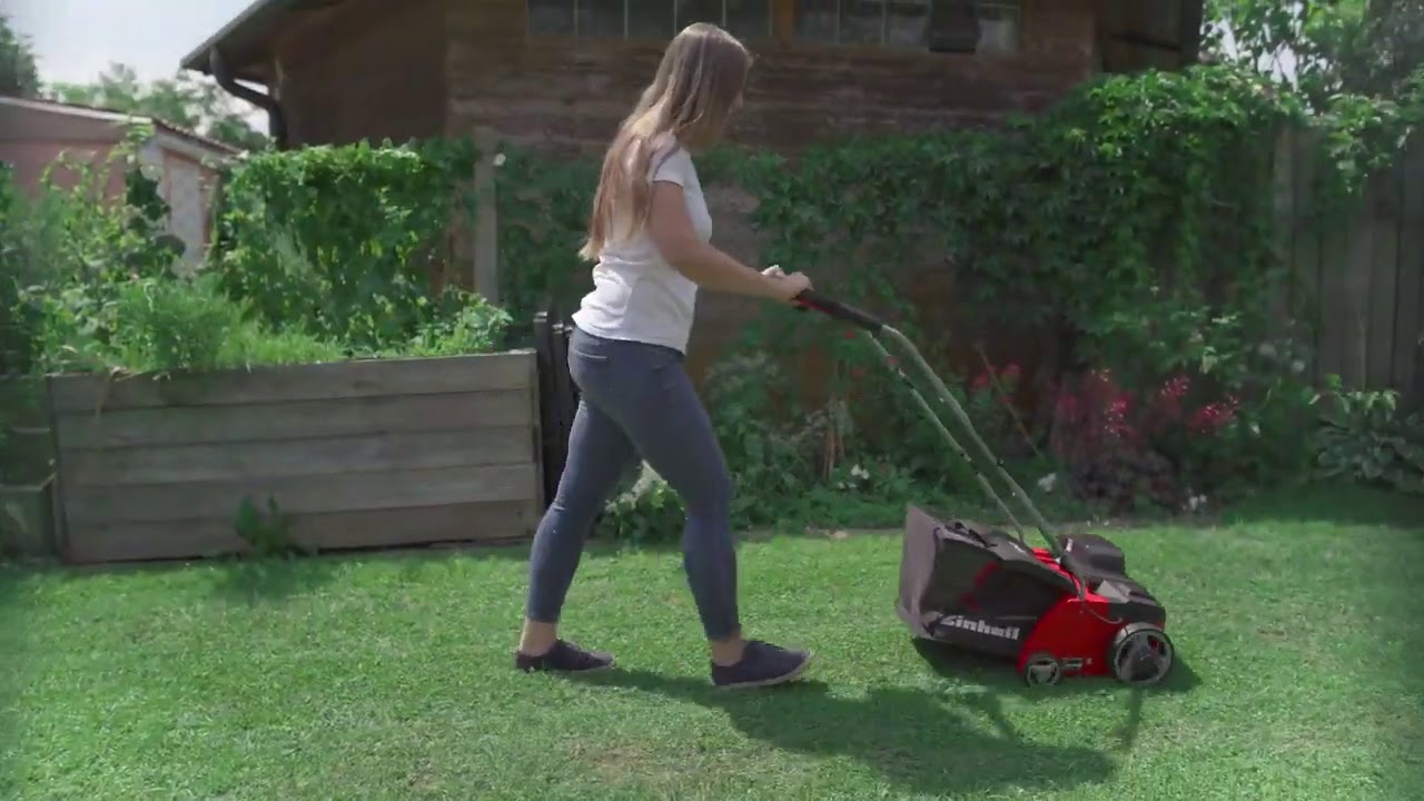 Einhell Power X Change Cordless Lawn Scarifier Aerator GC SC 36 31 Li