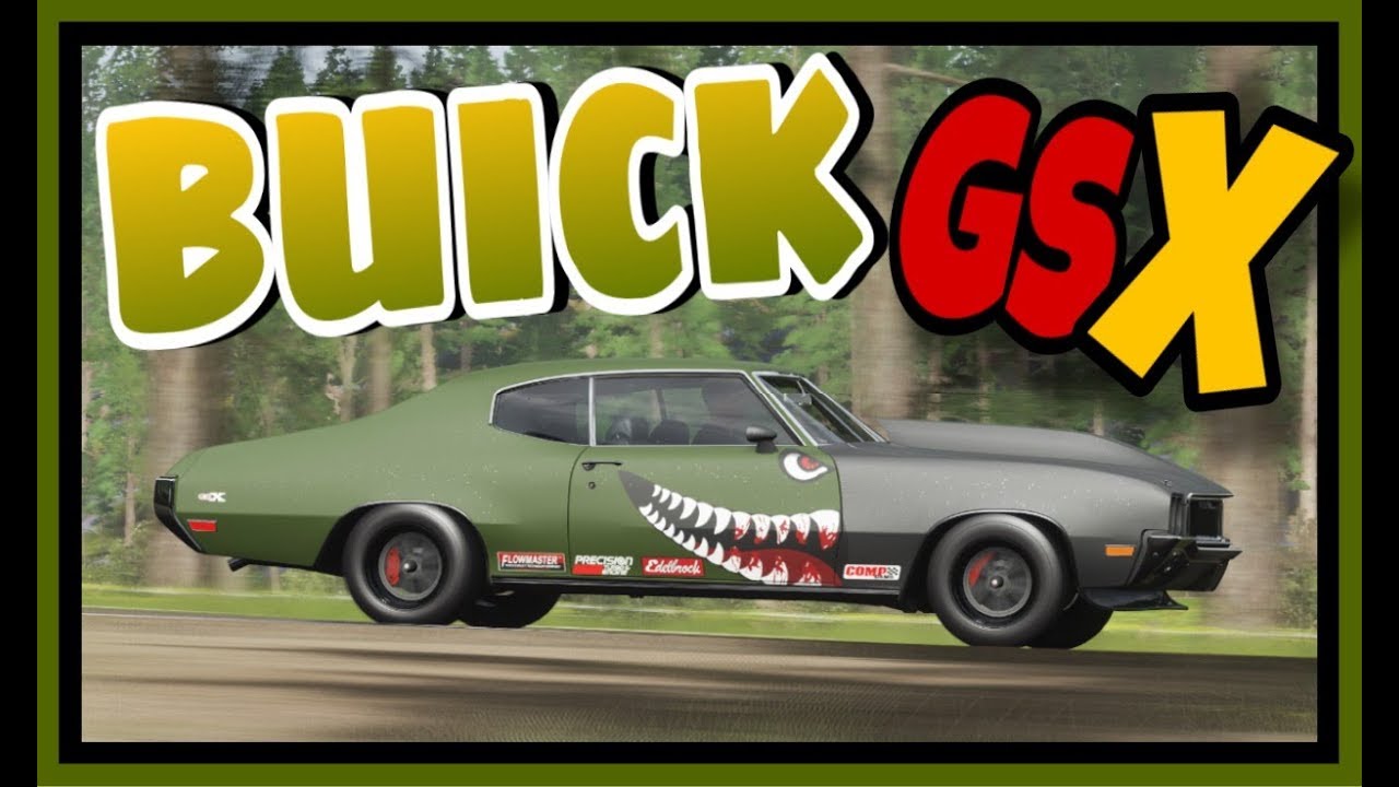 SUPER FAST -  BUICK GSX - DRAG TUNE - FORZA HORIZON 4