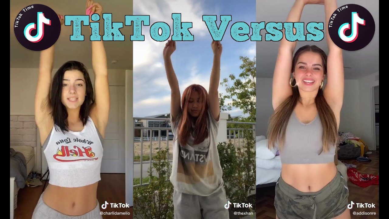 Charli D’Amelio VS Hannah VS Addison Rae | 100% IN SYNC TIKTOK COMPILATION