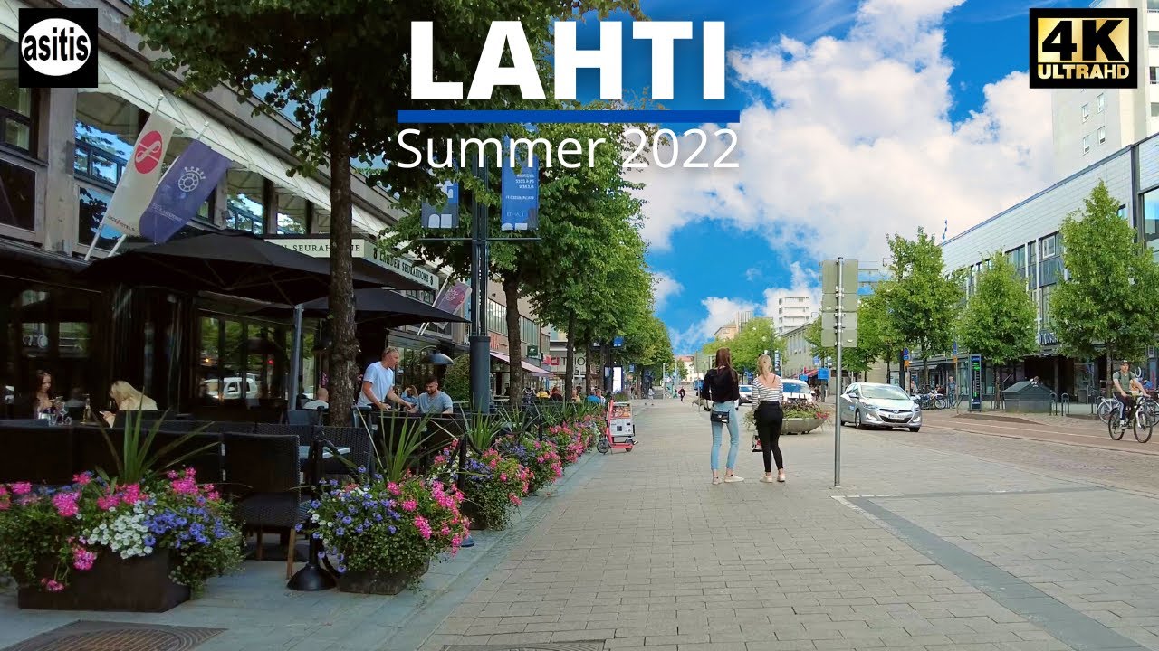 Finland Walks: Lahti City Summer Walk 2022