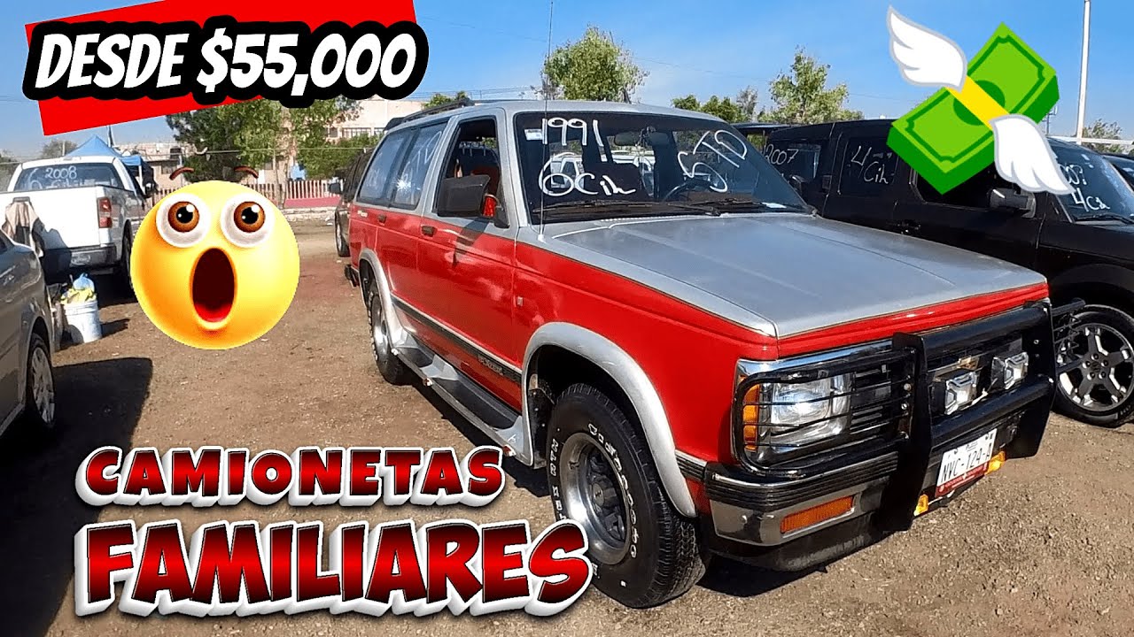 Camionetas Familiares Van Guayin Baratas hay desde $55,000 Tianguis de Autos el Bordo Carcacha  Tv 😱