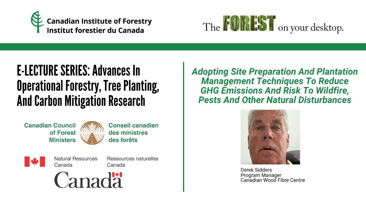 E LECTURE: Adopting Site Preparation And Plantation Management Techniques To Reduce GHG Emissions...