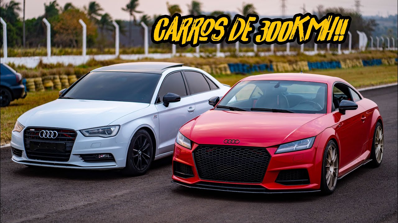 AUDI TT STG4 VS A3 400CV! O CARRO MAIS RÁPIDO QUE JÁ ANDOU AQUI