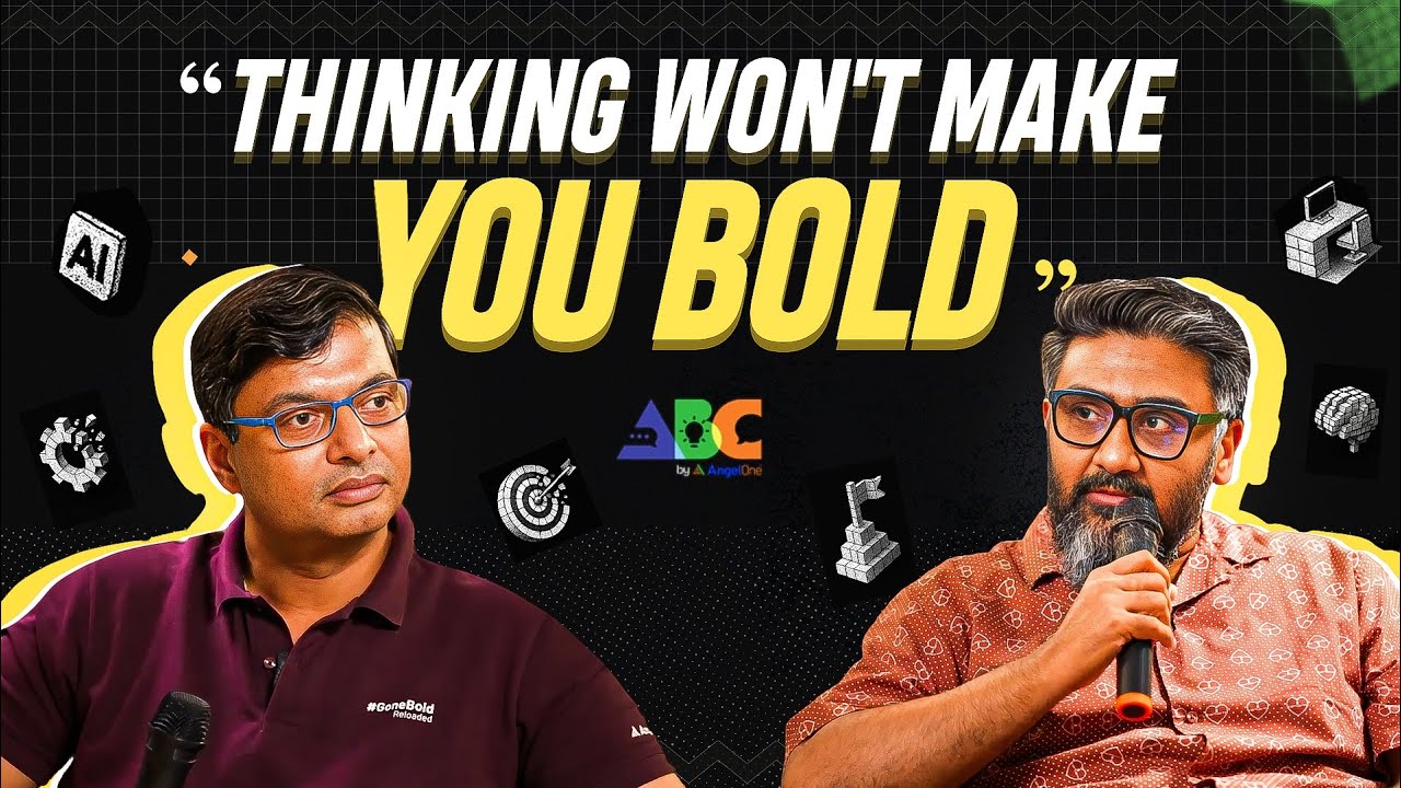 ABC EP 1: Decode Bold Thinking with Kunal Shah (@CRED_club) & AK (Group CEO - ​@angelone)