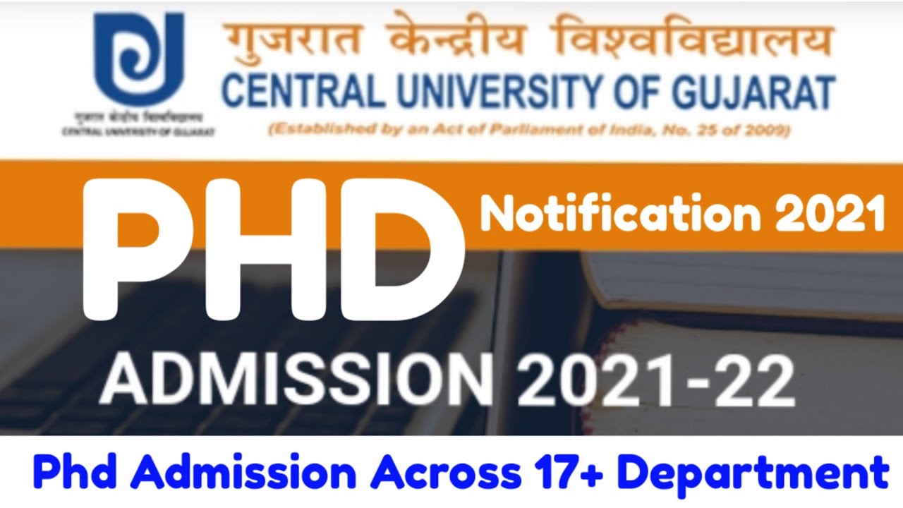 central university phd admission 2021 | cug phd admission 2021 | phd notification 2021