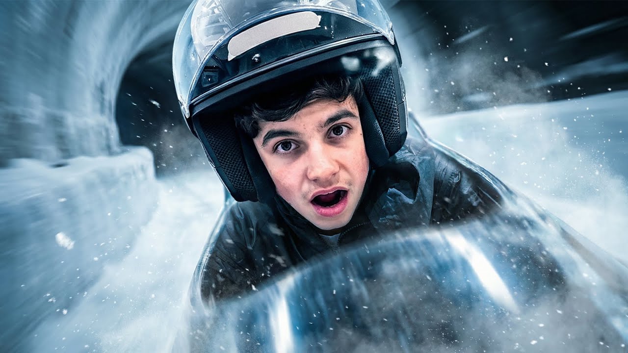 DESCENTE DE FOLIE EN BOBSLEIGH 😱