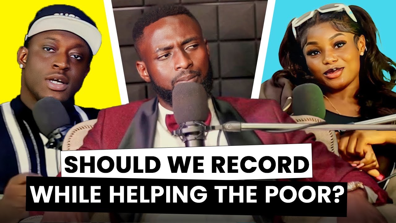 Should we record while helping the Poor | Carter Efe & King Mitchy