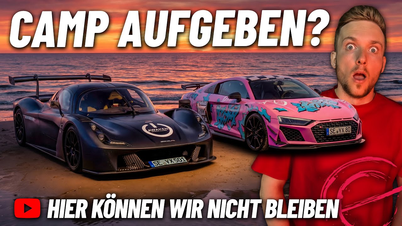 Kein Plan B für den Dallara, Audi R8| und Ford Ranger MS-RT |  Kroatien Roadtrip