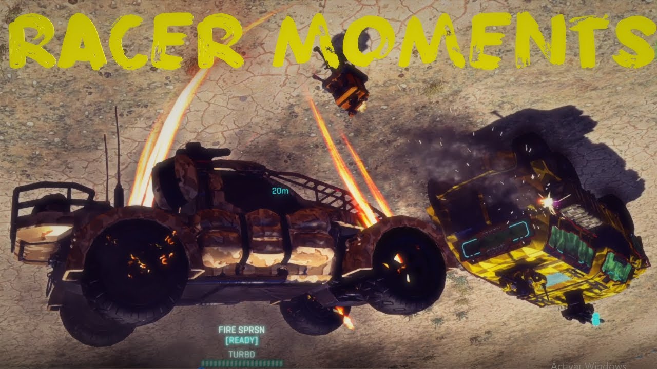 Planetside 2 Harasser - Racer Moments, funny flips.