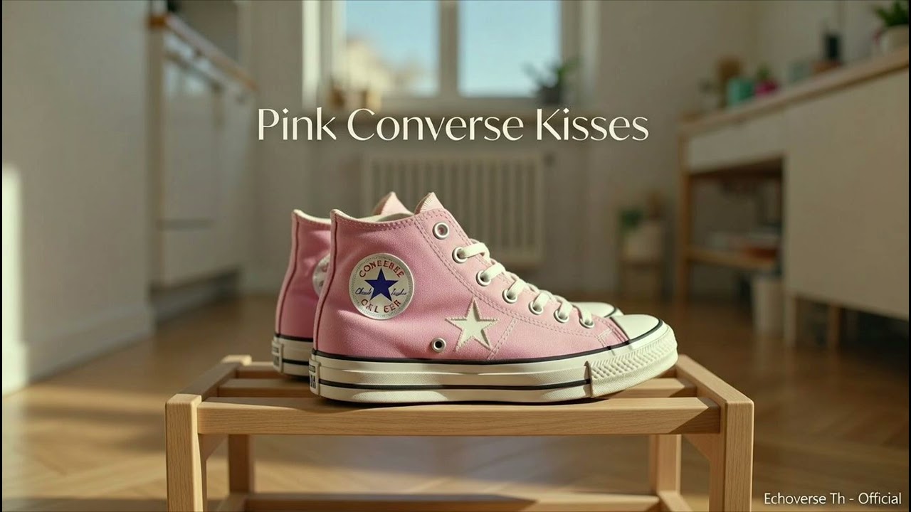 Pink Converse Kisses**by **Echoverse Th