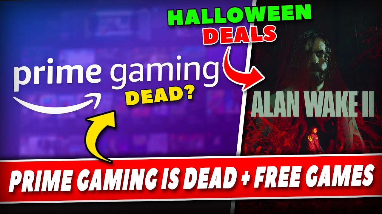 Prime Gaming Is Dead?, FREE Games & Halloween Sale Crazy Deals