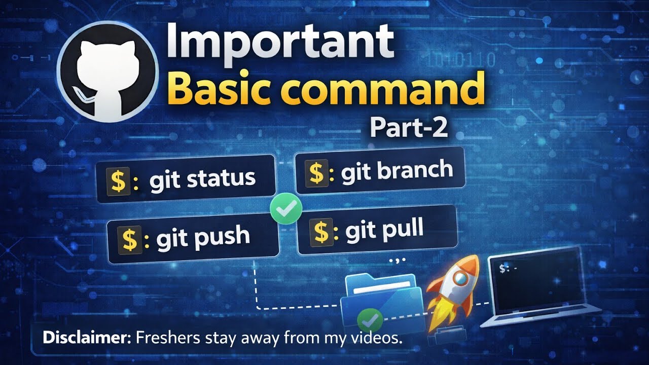 Basic command GitHub (Part-2) #github #coding #development
