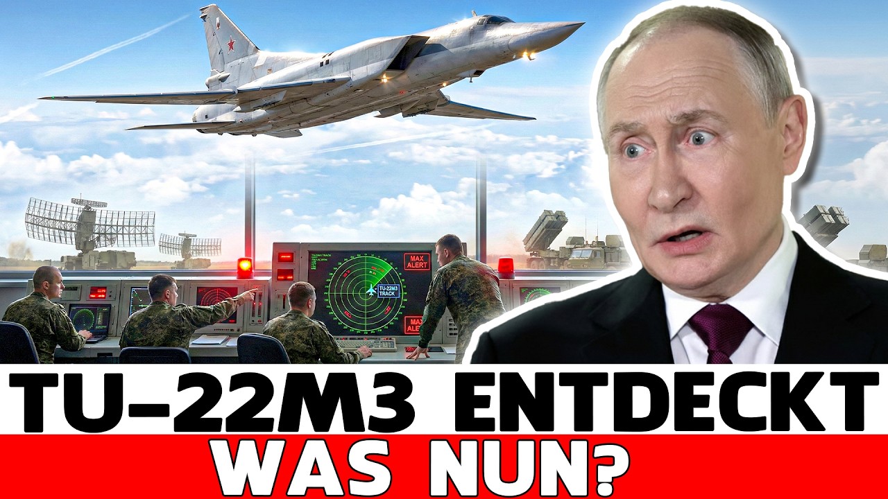 Alarm! Russischer Tu-22M3 auf Radar erfasst – Ukraine in höchster Alarmstufe!
