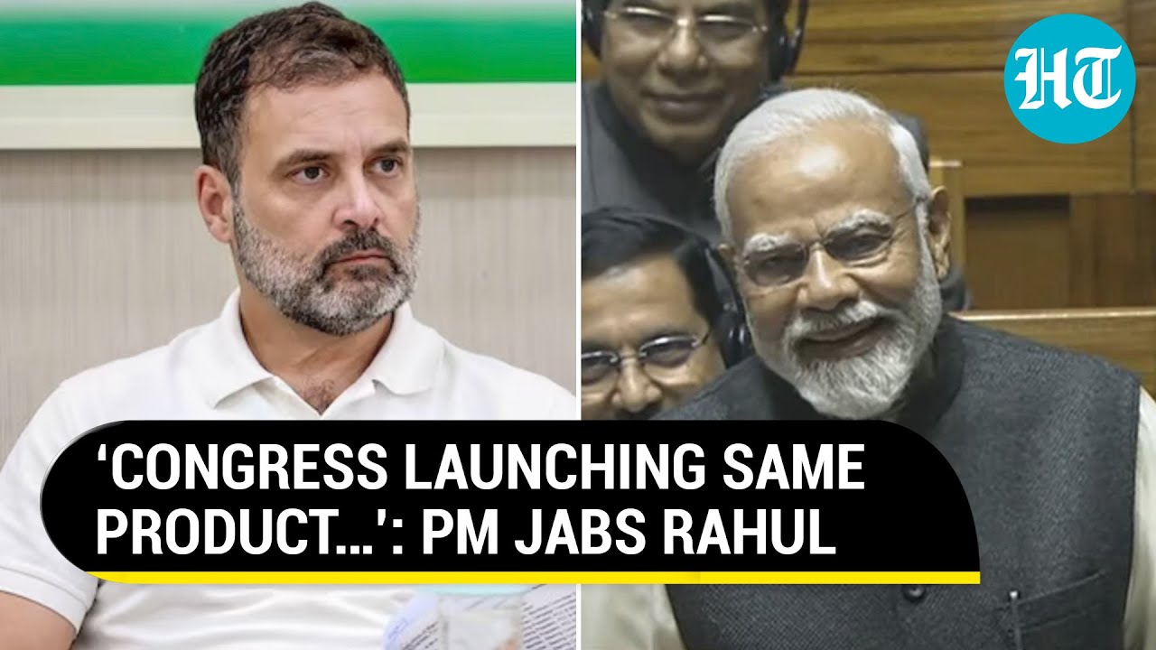 PM Modi’s All-Out Attack On Congress; ‘Their Shop On Verge Of Closure Because…’ | Watch