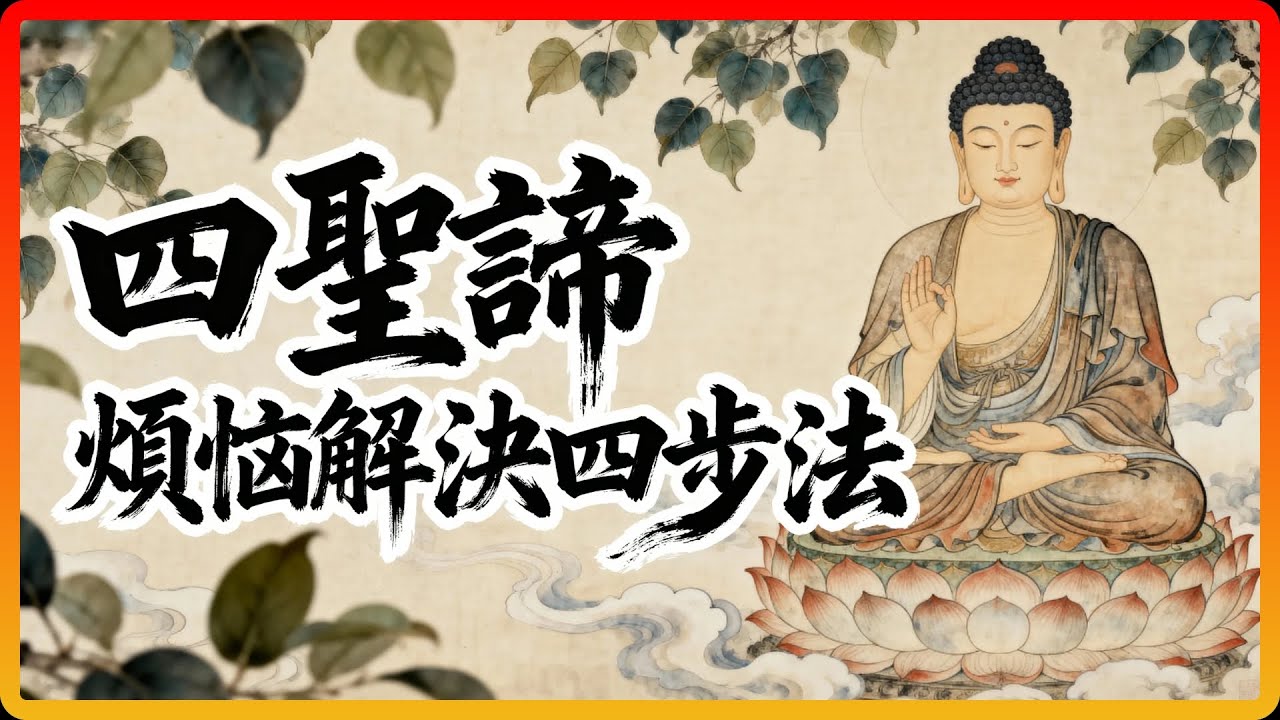 佛陀的「煩惱解決四步法」！用「四聖諦」解決你當下的痛苦！#四聖諦 #佛教 #佛法 #修行 #開悟