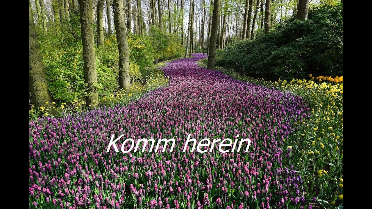 Komm herein und nimm dir Zeit für dich - Lied zur Andacht in der Balinger Gartenschau - Heidrun Hamp