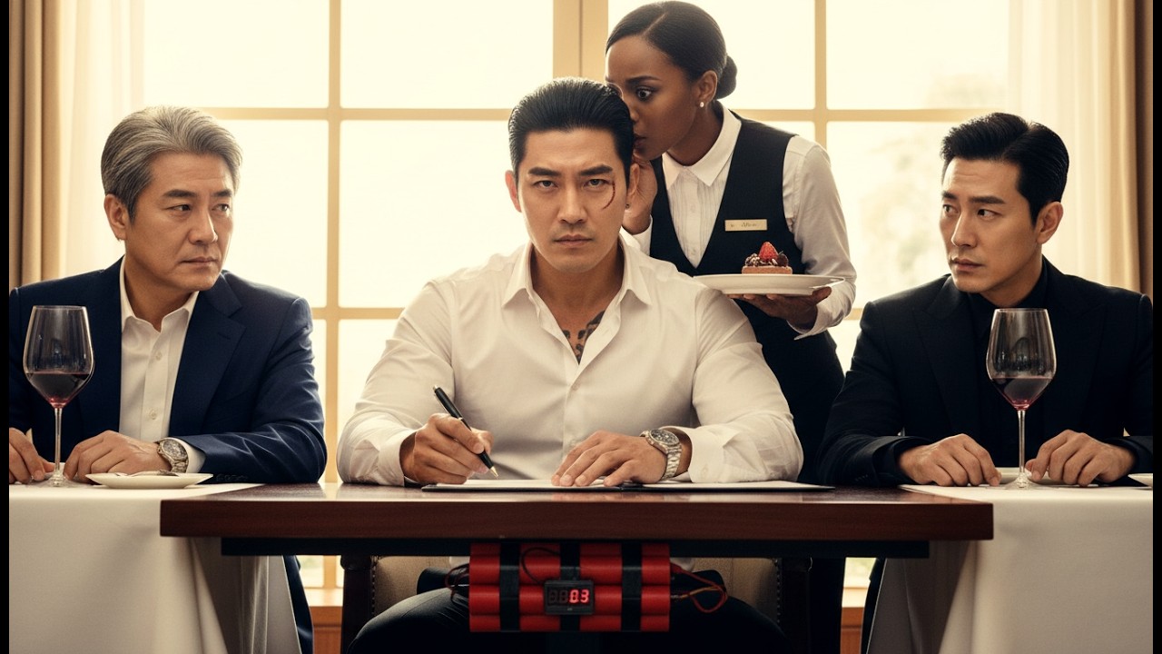 &ldquo;Bomb Under Table!&rdquo; Black Waitress Shocks Mafia Boss in Tense Korean Deal