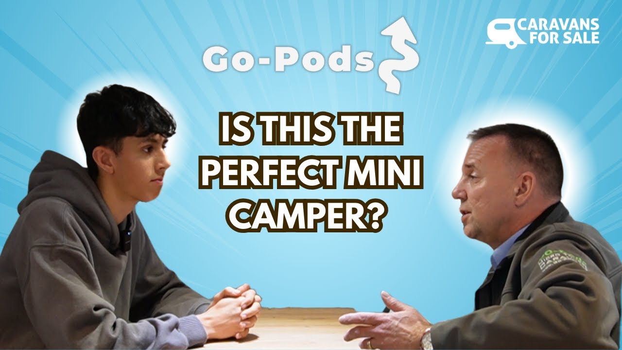 Is this the perfect mini-camper? Go-Pods at the Caravan, Camping & Motorhome Show