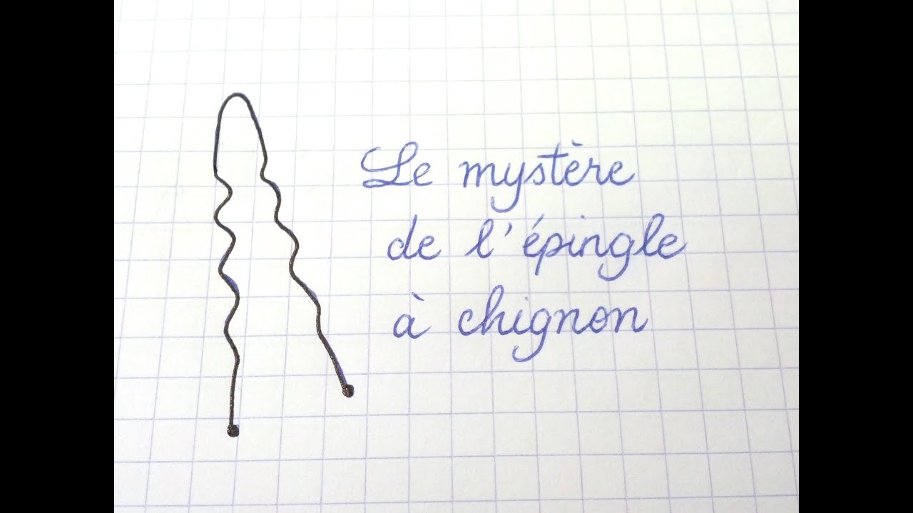 Comment faire tenir une épingle à chignon ?