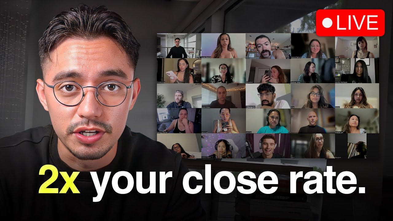 49 Mins of High Ticket Sales Training from a $10M Closer 