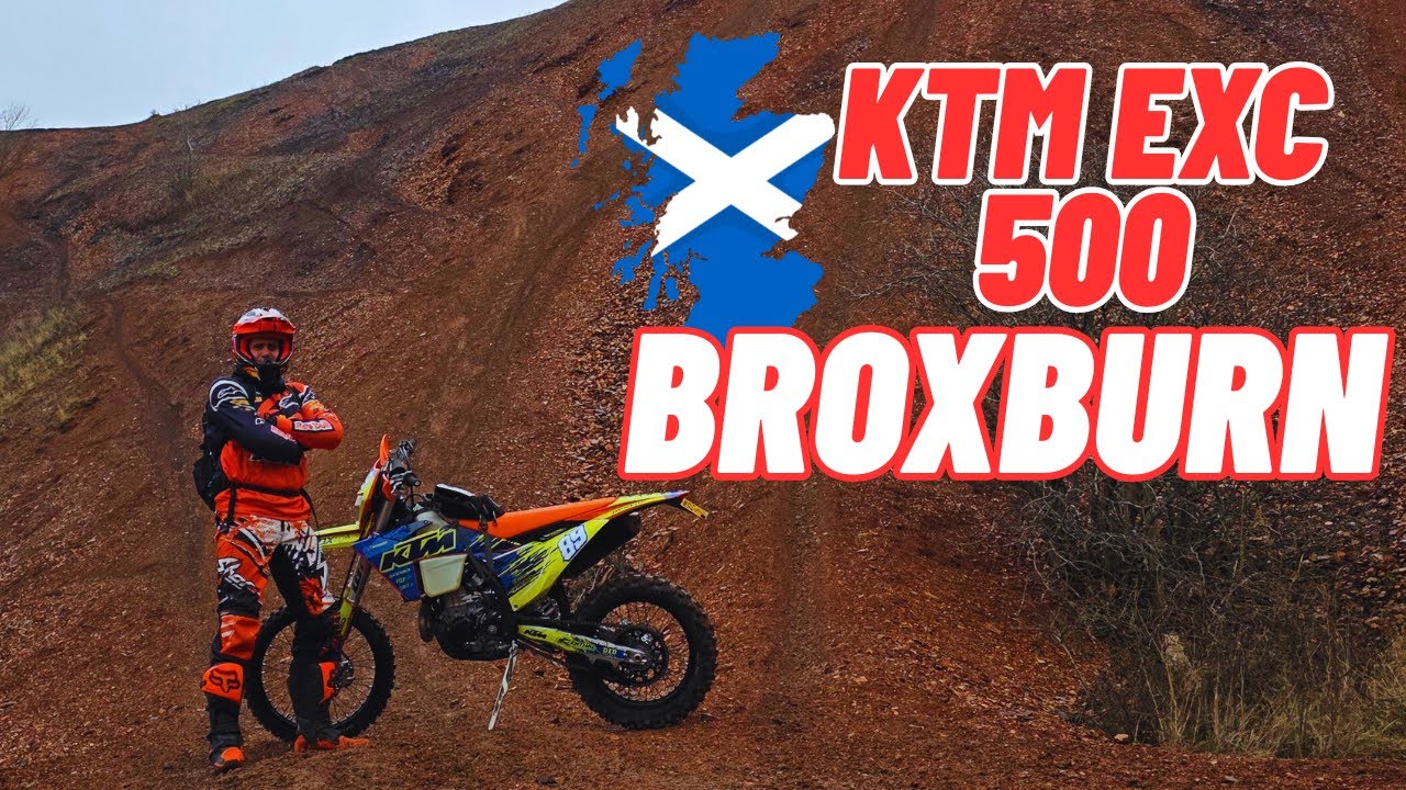 KTM EXC-F 500 (BROXBURN BING 1ST PROPER TEST RIDE)