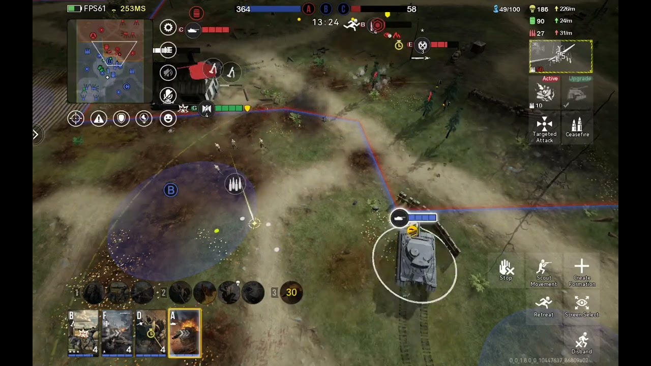 Baiting the Panthers in War Alert Best Mobile RTS