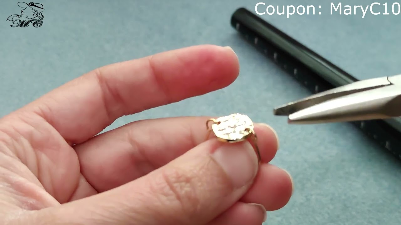 DIY- Creiamo insieme un anello con un semplice chiodino e connettore #handmade #ring #jewellery