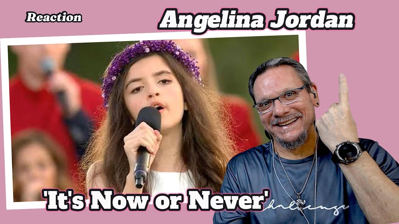 Angelina Jordan | It's Now or Never (cover) | First Time Hearing
