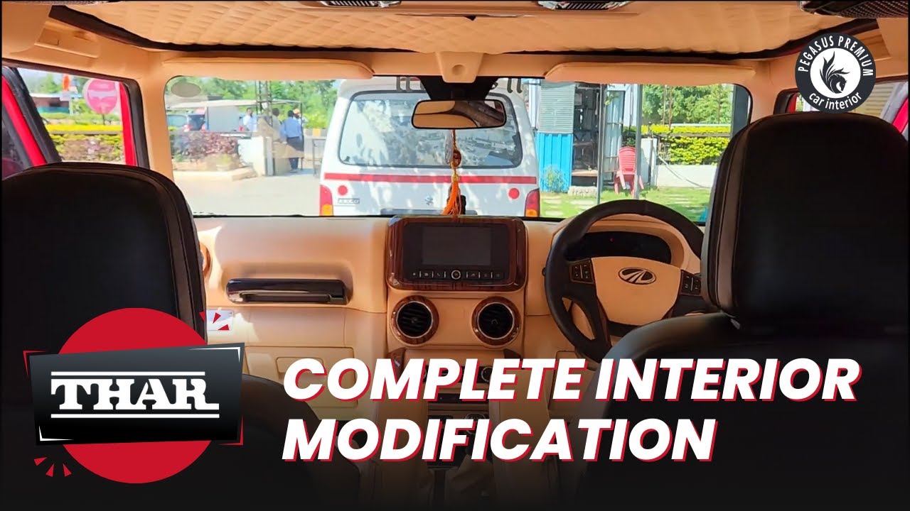 THAR | interior modification | Sharvari Motors, Baramati | jeetendra bansode