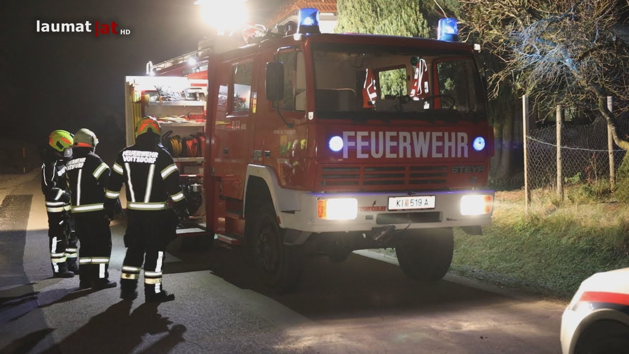 Vier Feuerwehren bei Personenrettung nach Forstunfall in Ried im Traunkreis im Einsatz