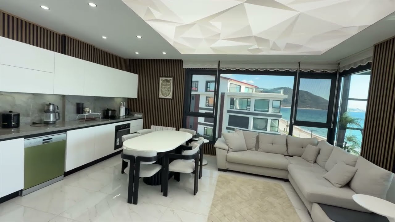 Balıkesir Edremit Altınoluk Adra Yalı Sitesi Denize Sıfır Satılık Dublex Daire