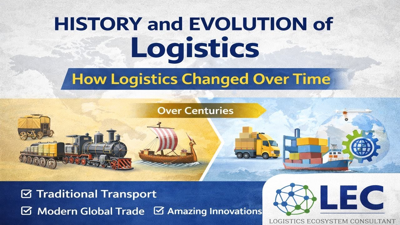 History and Evolution of Logistics | How Logistics Changed Over Time | LEC