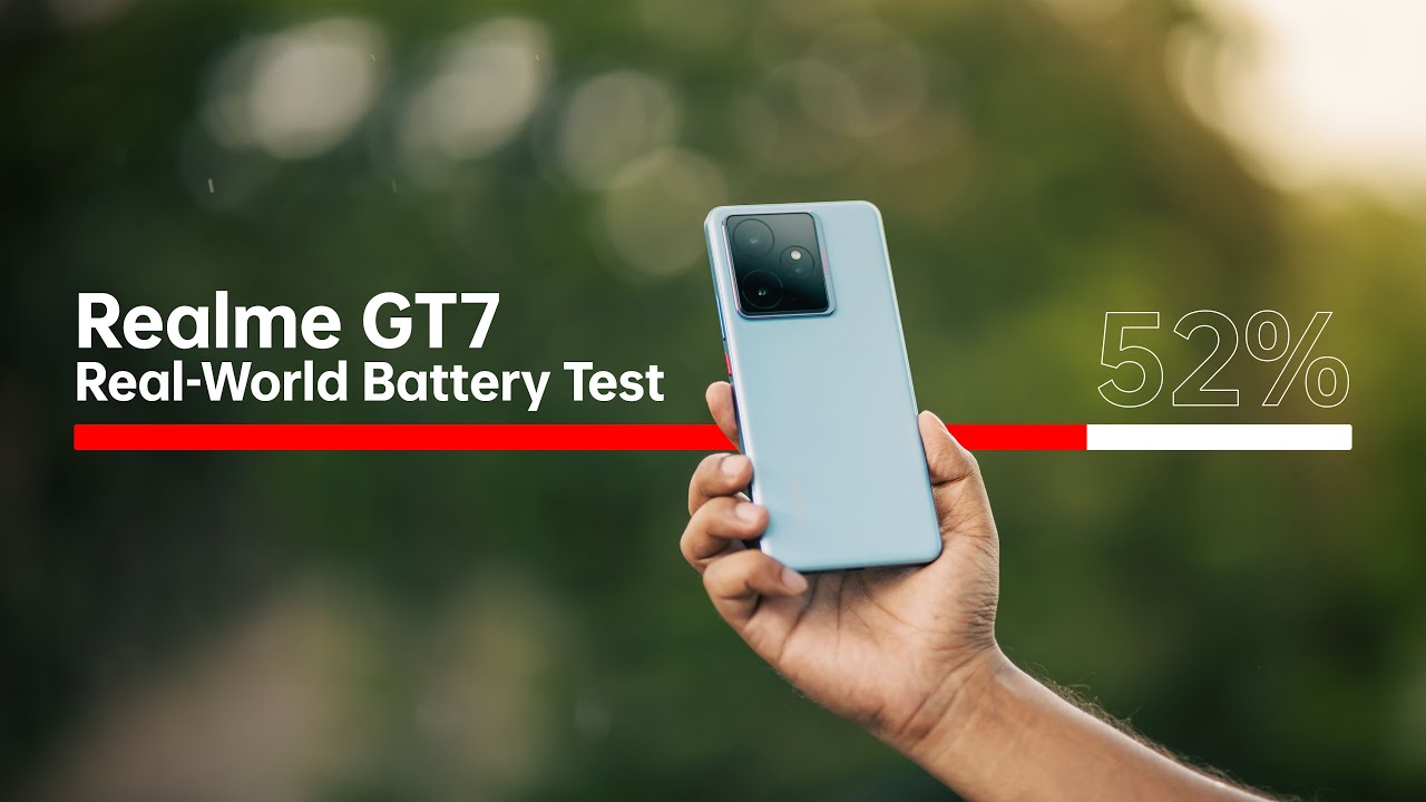 realme GT7 Real-World Battery Test - 7000mAh Hype or Real?