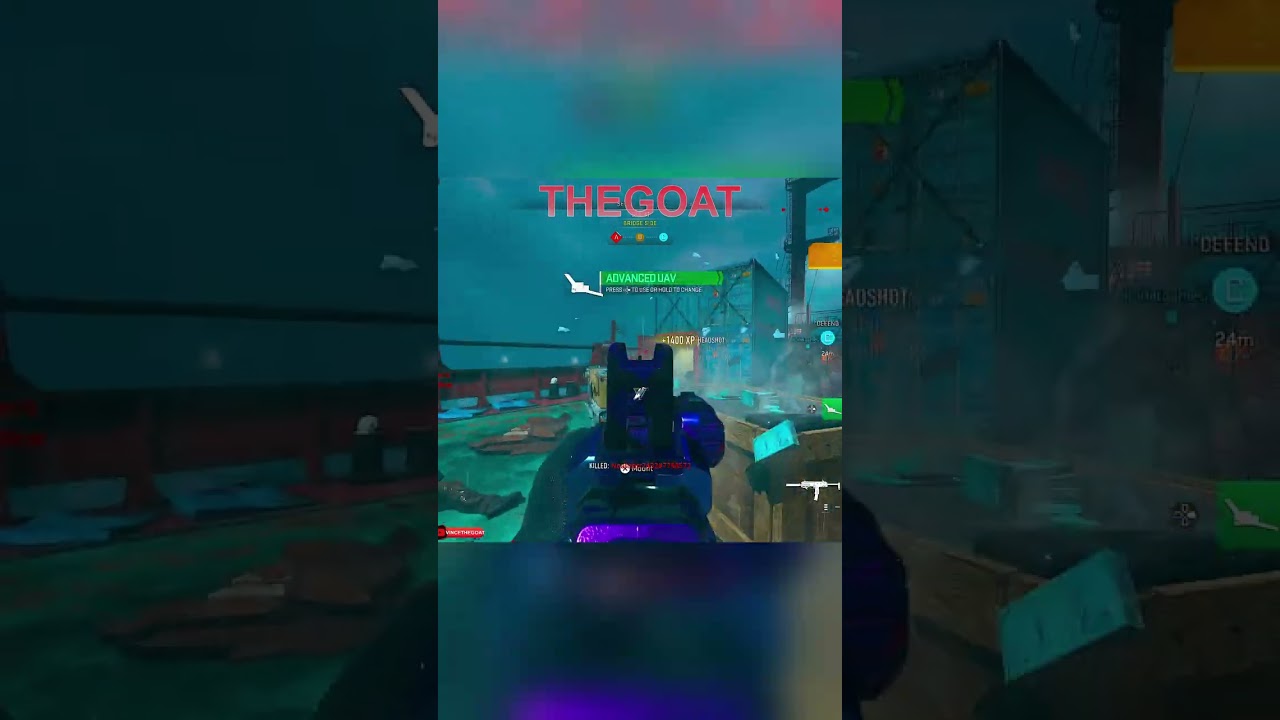 BROKEN MP7 Setup In MW2 #callofduty #modernwarfare2 #gaming #cod #mw2 #shorts