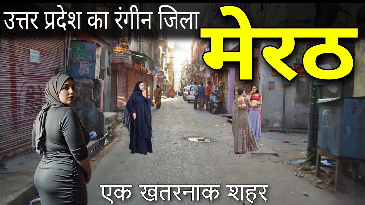 Meerut - उत्तर प्रदेश का रंगीन जिला 🔥| Meerut City | Meerut Uttar Pradesh | Meerut District |