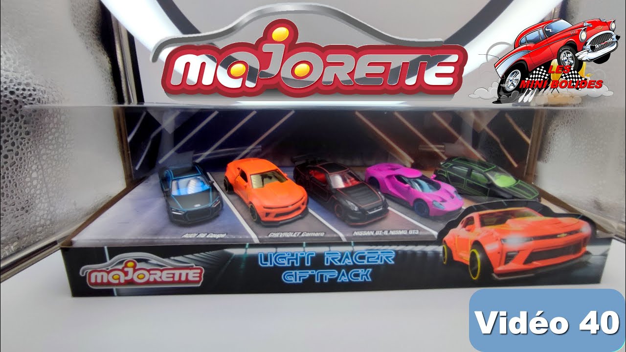 MAJORETTE GIFTPACK LIGHT RACER 2022 -  Unboxing (Vidéo n°40)