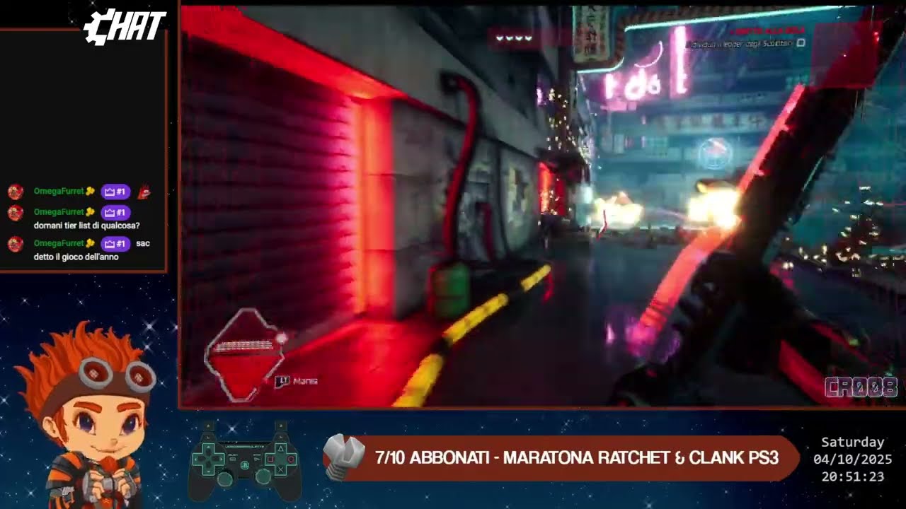 【GHOSTRUNNER FINALISSIMA #6 + RAYMAN LEGENDS #7】Bersaglio mobile「CrashRatchet008」