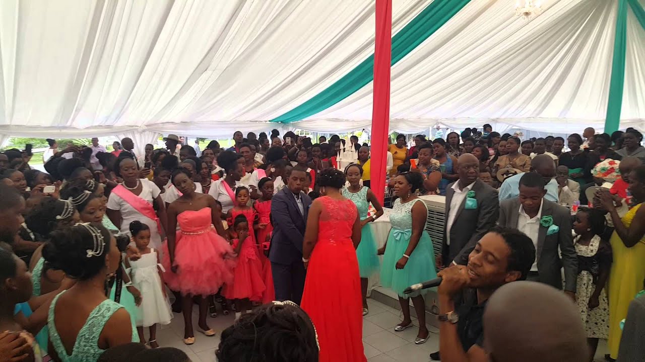 Trevor dongo live wedding performance