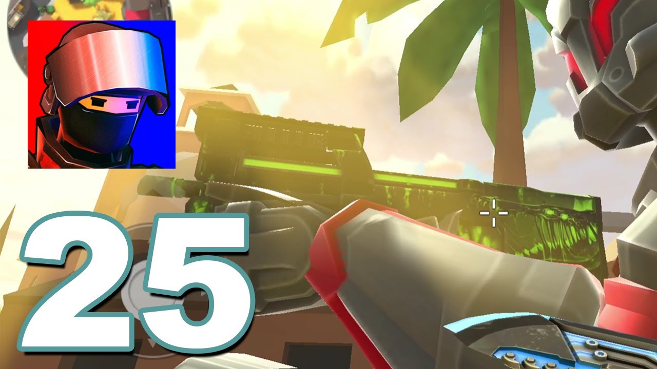 POLYWAR - Gameplay Walkthrough Part 25 - P90 Monster Skin + StatTrack (Android Games)