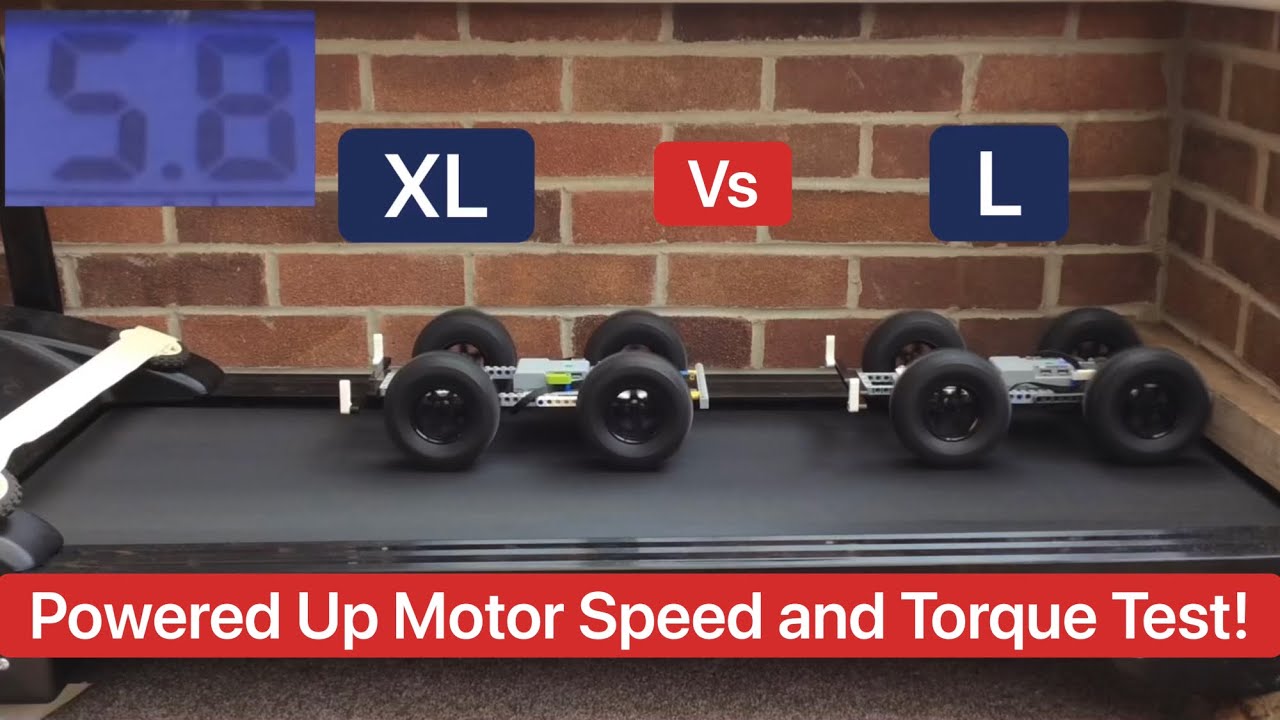 Motor Speed / Torque Test Featuring the Lego Technic Powered Up XL and L Motor!