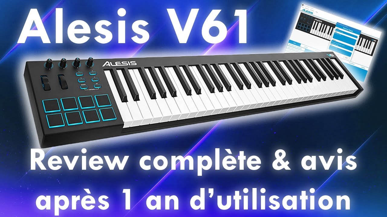 Alesis V61 - Review Complète (Avis et Logiciel de configuration)