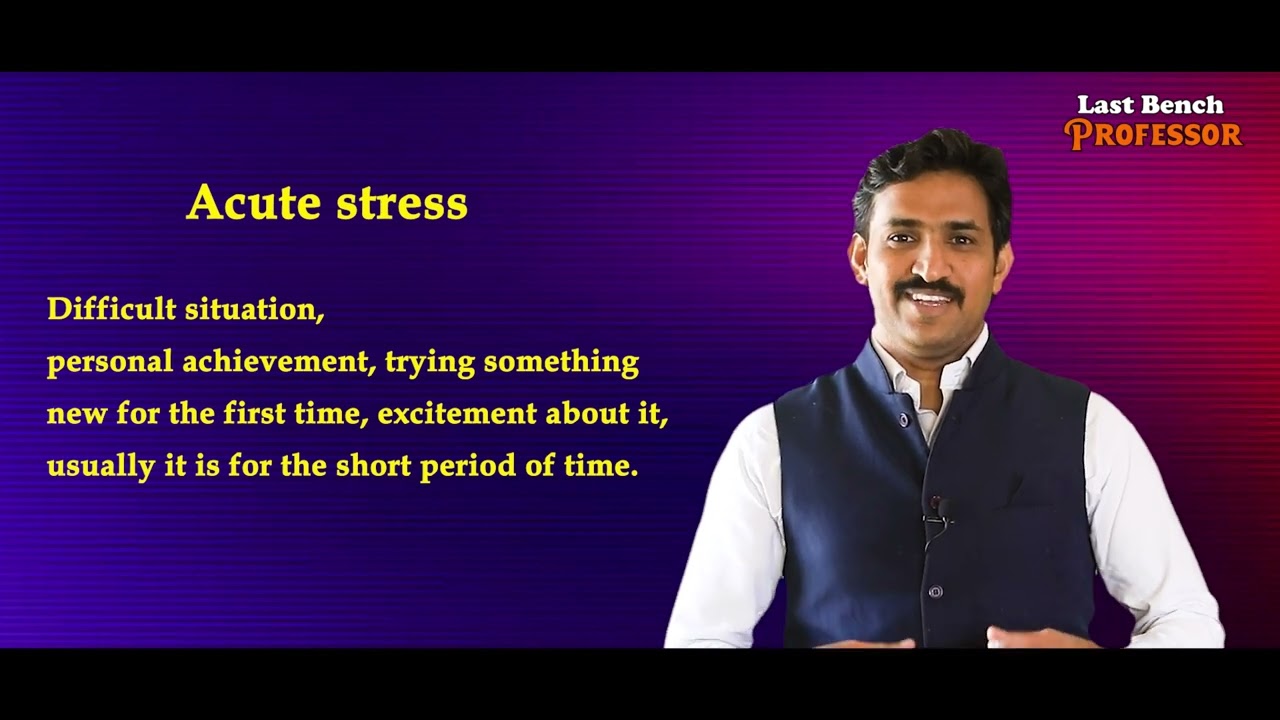 Types of Stress explained in Tamil |  Management concepts in Tamil | Dr. Pushpanathan Arumugam | LBP