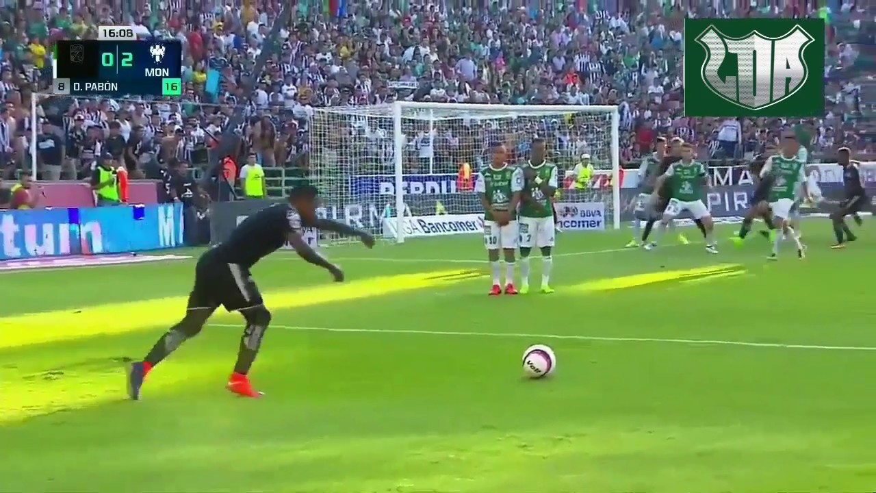 Golazo de Dorlan Pabon Leon vs Monterrey 0-2 2017