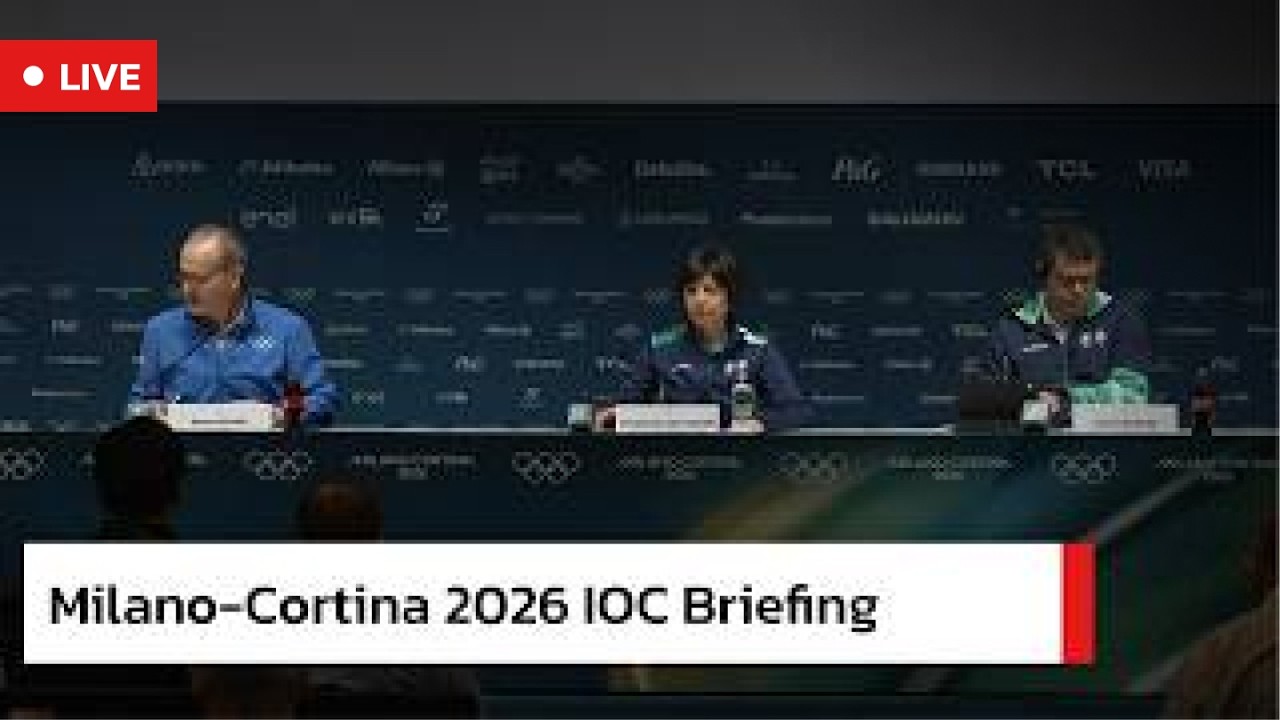 LIVE: Milano Cortina 2026 IOC Press Conference Highlights and Announcements | Sports Insider | AD1Z