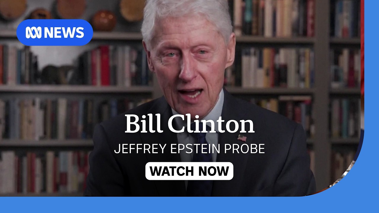 Bill Clinton releases video statement after Jeffrey Epstein testimony | ABC NEWS