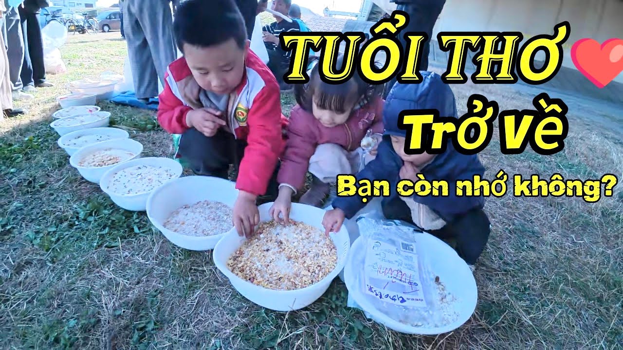 Cuộc Sống Ở Nhật: Một Buổi Đập Ngô Nổ Đầy Tiếng Cười.